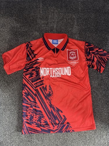 Aberdeen home shirt 1994 96 - aberdeen,