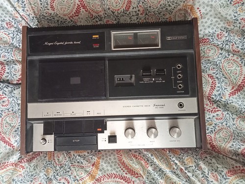 Vintage sansui 636 - vintage, cassette