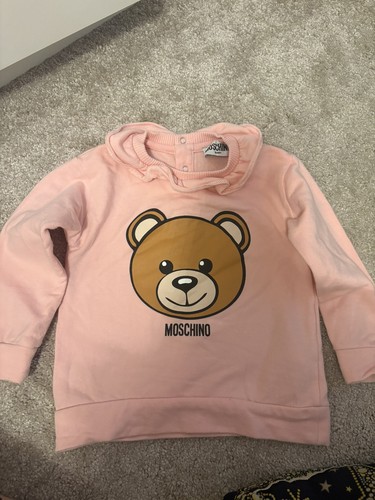 Moschino baby pink sweatshirt