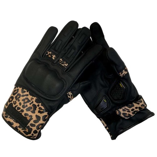 Motogirl bessie leopard print - bessie,