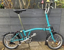 2020 Brompton B75 folding bicycle + C Line Mudguards + Pedals - Leisure Used