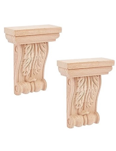 2pc wooden corbel - 2pc, 104x80mm