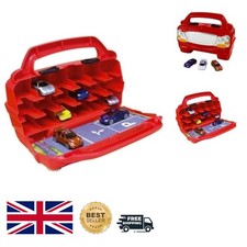 Must-Have Hot Wheels Collection Case, Red 1:64 Scale - Perfect for Kids & Adults