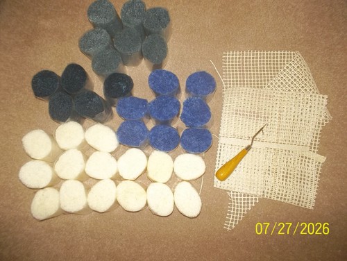 Latch hook rug wool - rug,