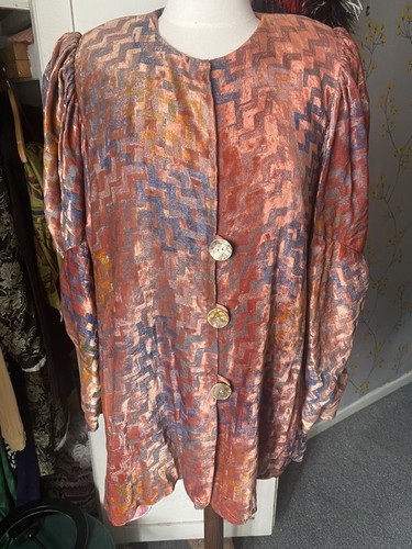 Vtg 1930s 40s pink - 1930s/40s, velvet