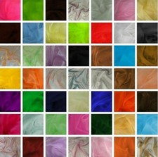 Sheer organza fabric voile - sheer,