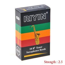 10pcs Tenor Sax Saxophone Reeds Strength Bb 2.5 Sax Reeds
