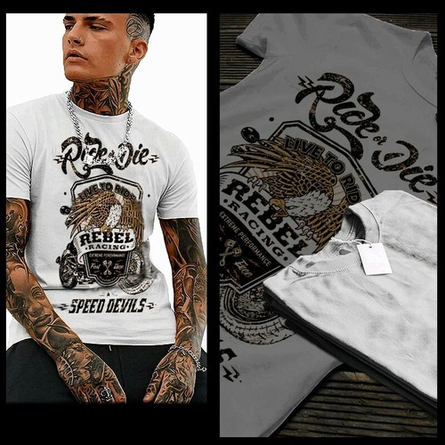 Car racing shirt american - racing,