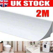 2M Silicone Shower Tray Sealing Strip Bath Sink Edging Edge Seal Trim CoverCaulk