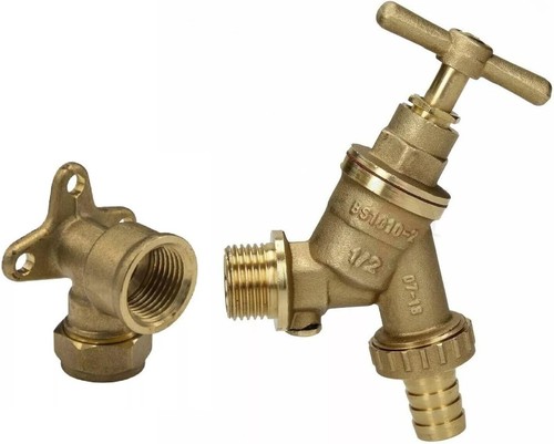 Garden bib tap with check - tap,