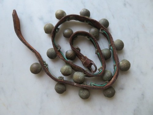 Antique old horse - horse, bells