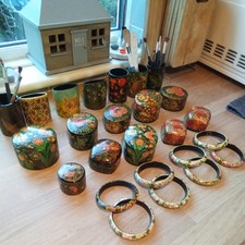 25x hand painted Kashmiri