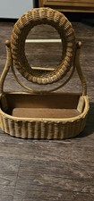 Vintage Wicker Rattan Tabletop
