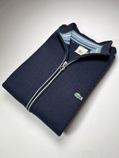 Lacoste Vintage Navy Blue Zip