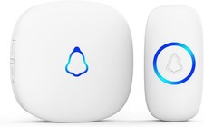 SECRUI Wireless Doorbell, Plug in Waterproof Battery Operated Cordless Doorbell