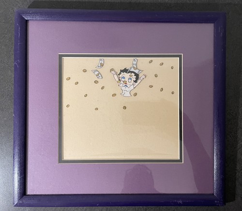Framed betty boop - betty,