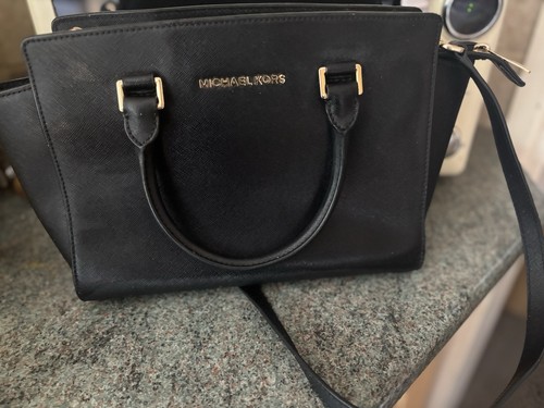 Michael kors black leather - michael,