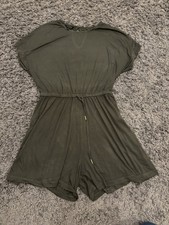 Women’s Khaki Playsuit - Size 12