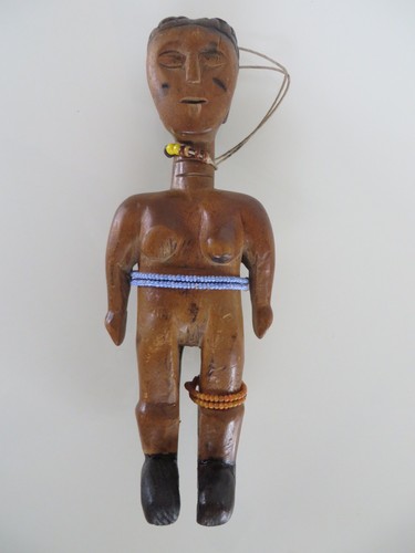 Hand carved wood venavi - hand, fetish