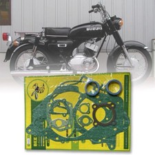 SUZUKI K-125 ENGINE PARTS GASKET COMPLETE SET SUZUKI K-125 Vintage Motorcycle