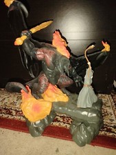 Official Lord of the Rings The Balrog Vs Gandalf Light - UK Seller Needs Repair 