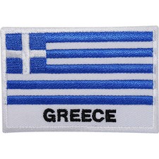 Greece flag embroidered iron - flag,