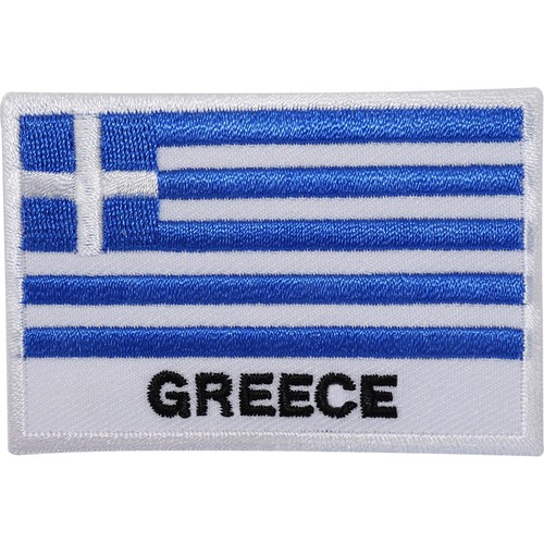 Greece flag embroidered iron - flag,