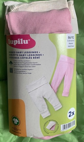 Lupilu ribbed baby leggings - lupilu,