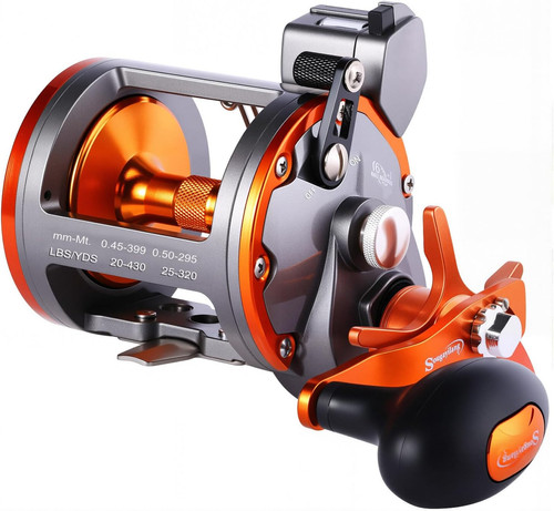Line counter trolling reel - line,