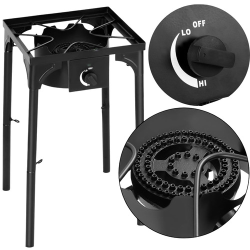 Long legs cast - iron, burner