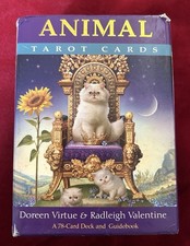 Original Animal Tarot Cards & Guidebook By Doreen Virtue & Radleigh Valentine