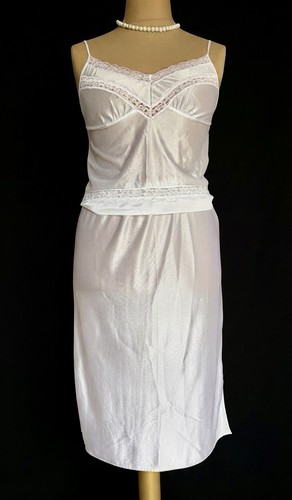 Vintage silky satin - vintage, nylon