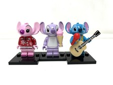 Lego Angel And Stich Mini-figures Lilo and Stitch Movie With Stands Accessories