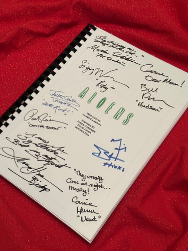 Aliens movie script cast - aliens,