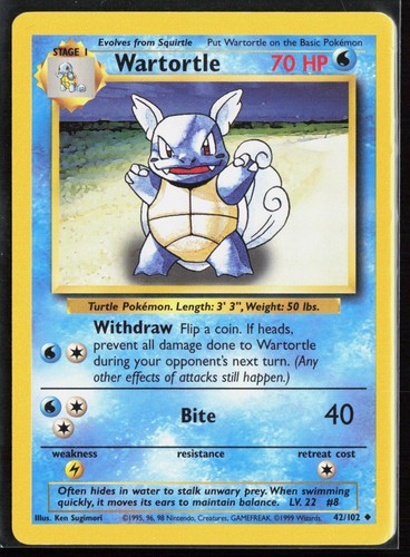 Wartortle 102 pokemon - wartortle,