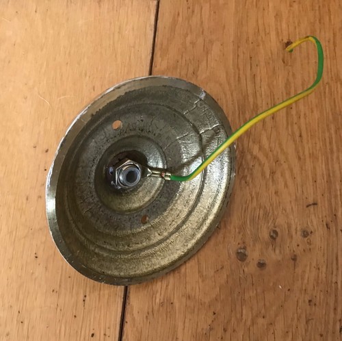 Brass ceiling light hook - ceiling,