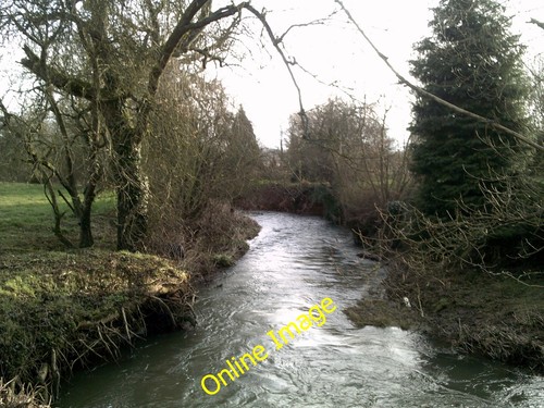Photo 12x8 river evenlode - river, at