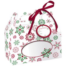 Snowflake Cookie Treat Boxes