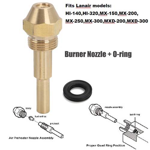 For lanair waste oil heater - for,