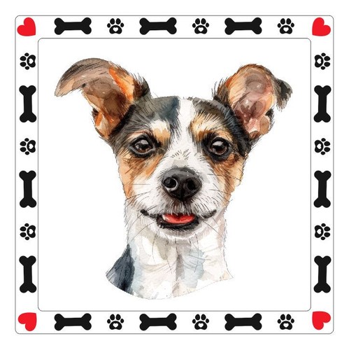 Japanese terrier dog sticker - japanese,