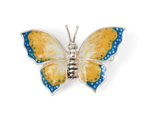 Saturno silver and enamel - saturno,