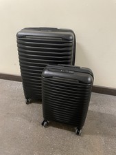 Samsonite Element XLT 2.0 - Large & Small Hardshell Suitcase PAIR Black DAMAGED