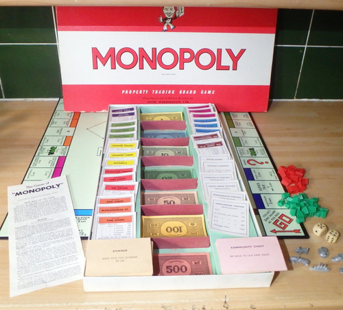 Monopoly original classic 1961 - monopoly,