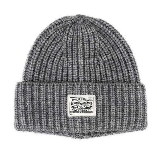 Levi chunky rib knit beanie - levi's,