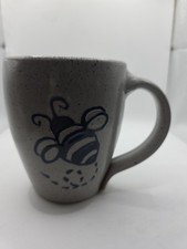 Rowe Pottery Blue Bee Coffee