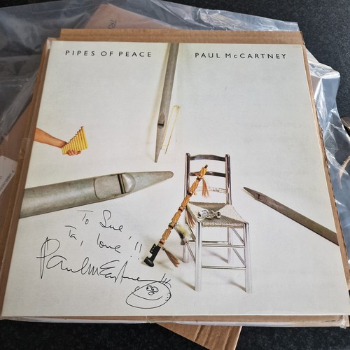 Paul mccartney signed pipes - mccartney,