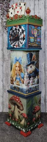 Alice wonderland clock - wonderland,