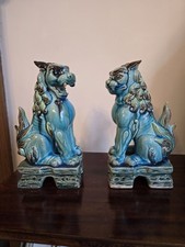 Antique JAPANESE Furniture Dogs