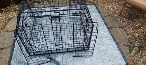 Barjo dog cage - dog, cage,
