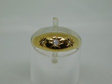 18ct Gold Diamond "Gypsy" Ring